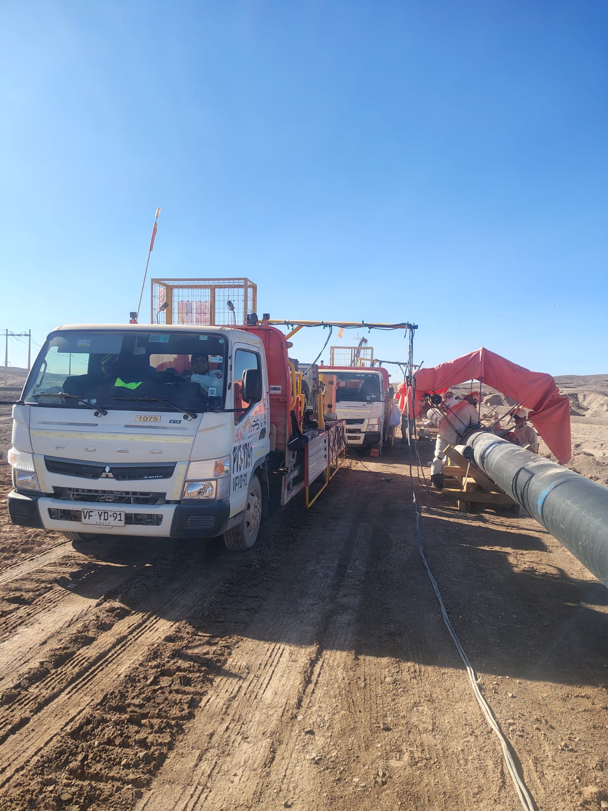Arriendo de Equipos de Soldadura para Pipelines